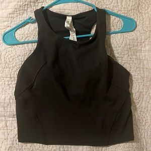 Lululemon crop top sports bra.